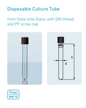 Test tube Screw cap 1