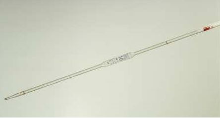 Vollpipette Klasse AS / Volumetric Pipette class AS mit 2 Marke / with 2 mark